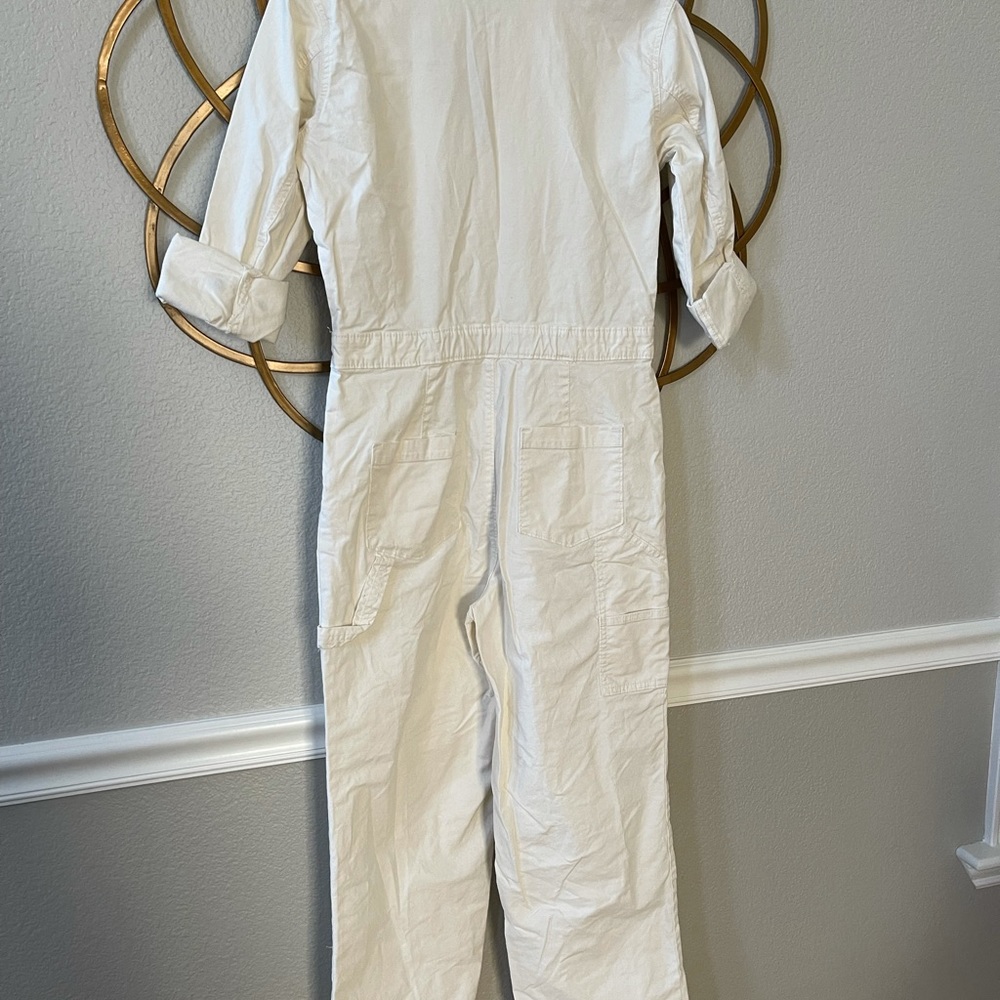 Universal Thread Cream Cropped Jumpsuit - Picture 3 of 6